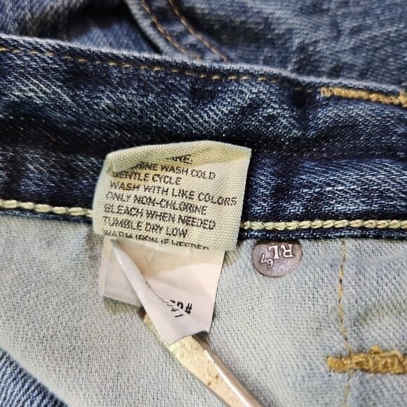 Polo Ralph Lauren Jeans Men's 35 X 26 Denim Classic Fit 867 Straight Leg EUC - Picture 13 of 14
